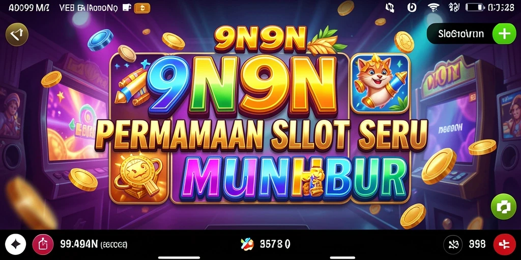 Tangkapan layar gameplay <strong>9N9N</strong> yang menarik dan penuh warna.