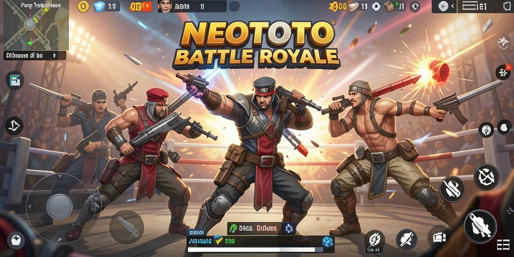Screenshot menarik menunjukkan aksi seru dalam NEOTOTO.