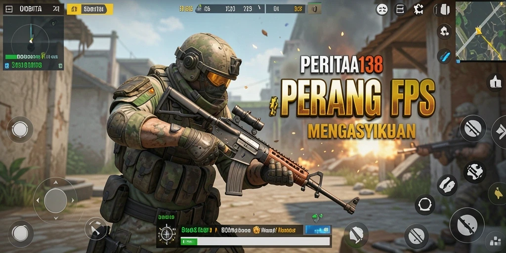 Gameplay NOBITA138 yang mendebarkan dan penuh aksi FPS.